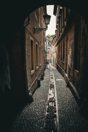 Téléchargez les photos : Belles ruelles de Ljubljana, Slovénie - en image libre de droit