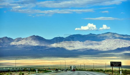 Road Trip on Mojave Freeway - California, USA
