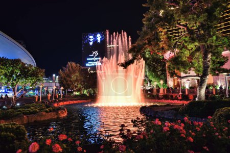 Dancing Water Fountain by Wynn Las Vegas - Nevada, USA