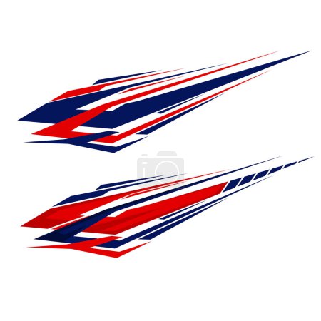 vector decal car livery car body wrapping background