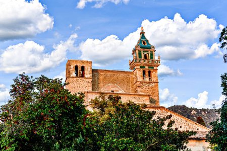 Photo for Views of the Charterhouse of Valldemosa in Mallorca, Balearic Islands - Royalty Free Image