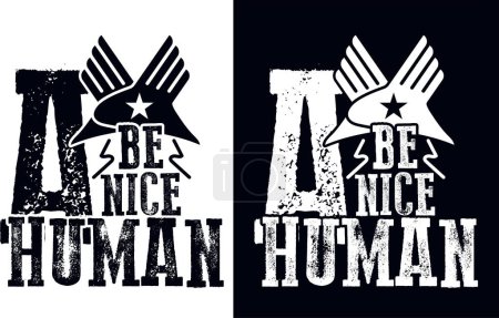 Joyeuse Journée des droits de l'homme T-shirt Design 