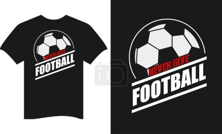 T-shirt SOCCER DAY FOOTBALL DESIGN