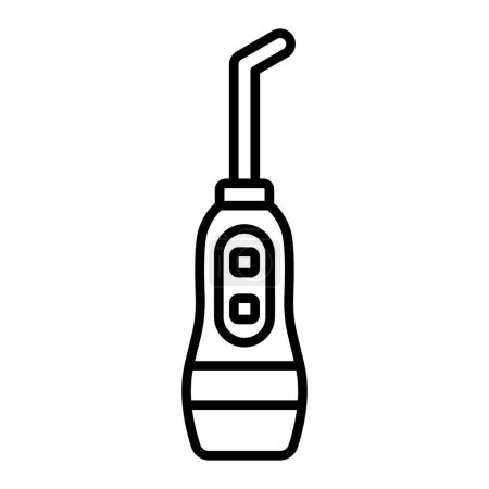 Dental Irrigator vector icon. Can be used for printing, mobile and web applications.
