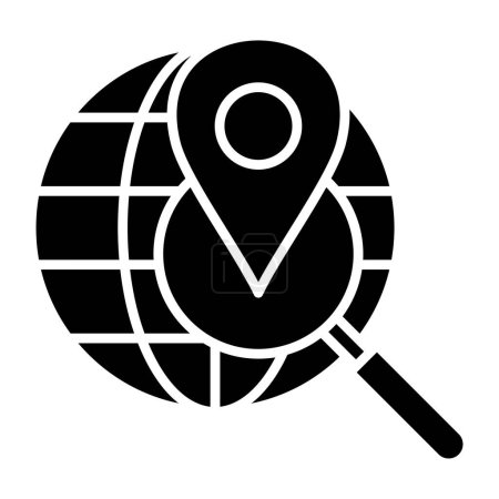Ilustración de Localización Icono de vector marcador. Se puede utilizar para aplicaciones de impresión, móviles y web. - Imagen libre de derechos