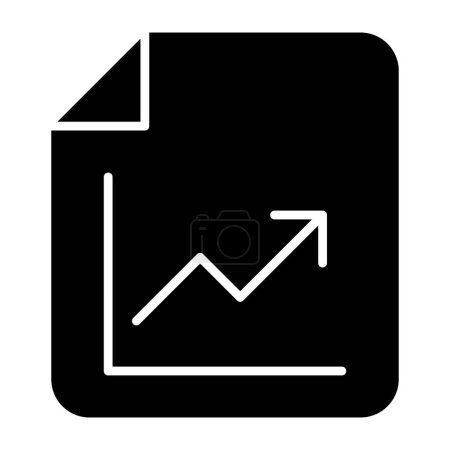 Illustration for Statistics vector icon. Can be used for printing, mobile and web applications. - Royalty Free Image
