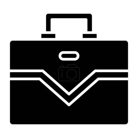 Illustration for Briefcase vector icon. Can be used for printing, mobile and web applications. - Royalty Free Image