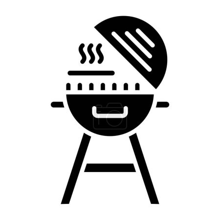 Illustration for Bbq vector icon. Can be used for printing, mobile and web applications. - Royalty Free Image