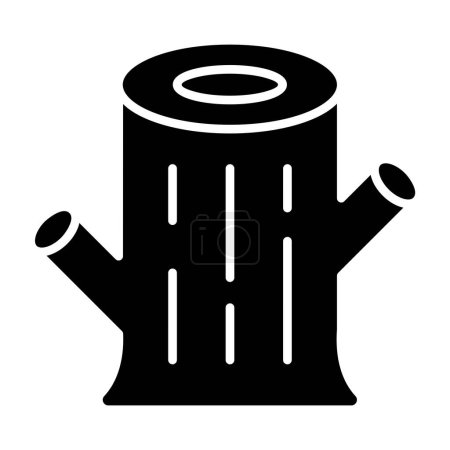 Tree Log vector icon. Can be used for printing, mobile and web applications.