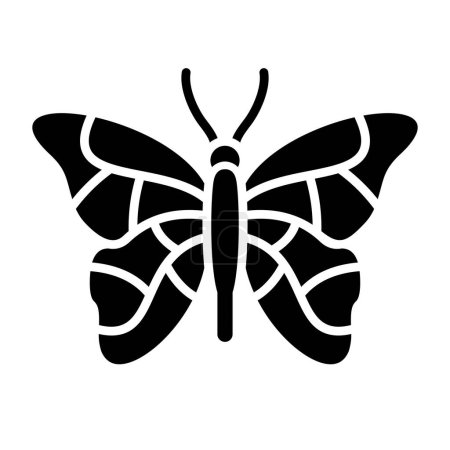 Téléchargez les illustrations : Icône vectorielle papillon. Peut être utilisé pour l'impression, les applications mobiles et web. - en licence libre de droit