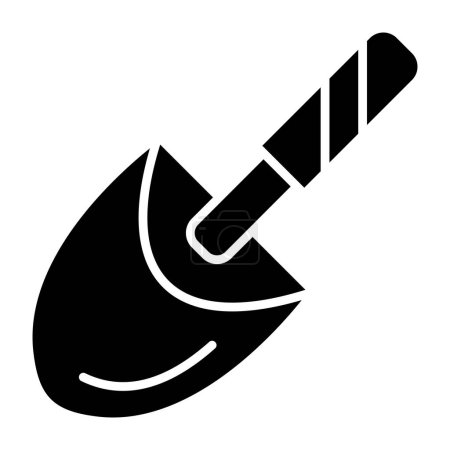 Illustration for Trowel vector icon. Can be used for printing, mobile and web applications. - Royalty Free Image
