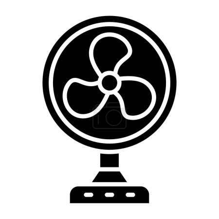 Stand Fan vector icon. Can be used for printing, mobile and web applications.