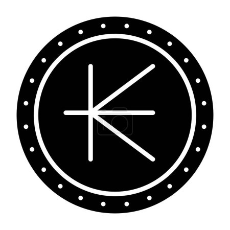 Kip-Vektor-Symbol. Einsetzbar für Druck, mobile Anwendungen und Web-Anwendungen.