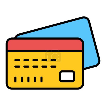 Illustration for Smart Card vector icon. Can be used for printing, mobile and web applications. - Royalty Free Image