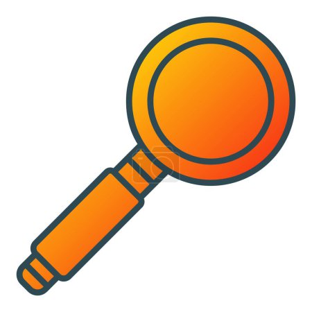 Illustration for Magnifying Glass vector icon. Can be used for printing, mobile and web applications. - Royalty Free Image