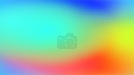 Photo for Abstract Colorful Gradient Background - Royalty Free Image