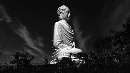 Photo for Buddha statue on the mountain - Royalty Free Image