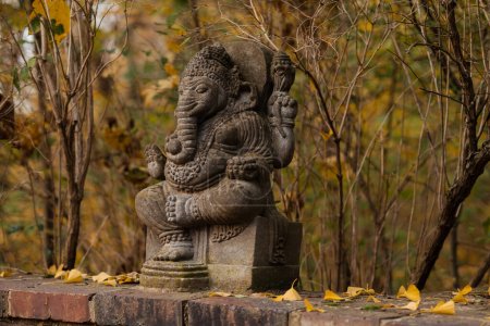 Photo for Ganesha idol in zoo Leipzig, Germany - Royalty Free Image