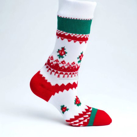 Christmas Sock isolated on White Background