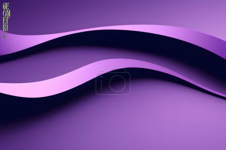 Illustration for Colorful geometric background. purple color background design. Fluid shapes composition. Vector illustration. - Royalty Free Image