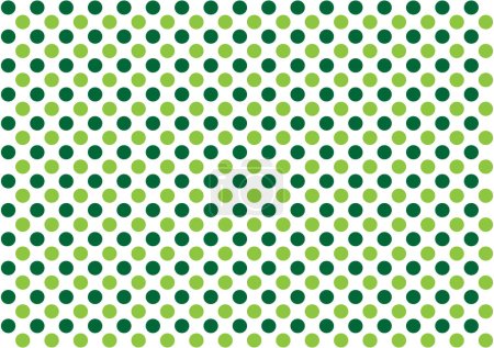Ilustración de Patrón abstracto vector verde con círculos Plantillas geométricas para el diseño de su negocio. fondo con esferas de colores - Imagen libre de derechos