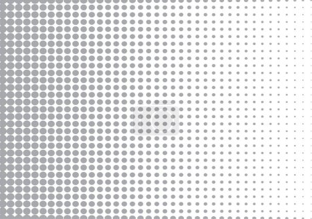 Illustration for Abstract geometric dot pattern background design, vector illustration - Royalty Free Image