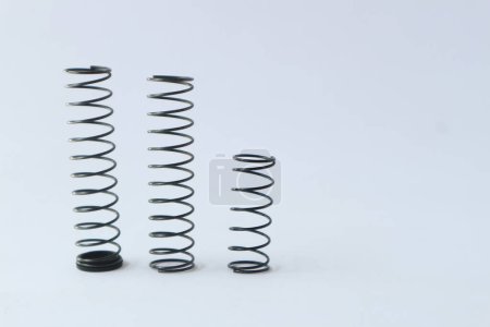 Metal steel spring spare parts for industry.