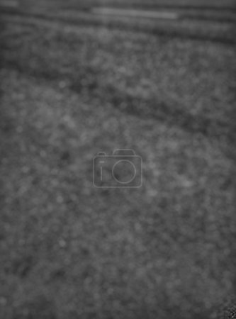 Bokeh. Retrato de textura de asfalto en una carretera importante en el distrito de Kepahiang, Bengkulu, Indonesia. Blanco y negro