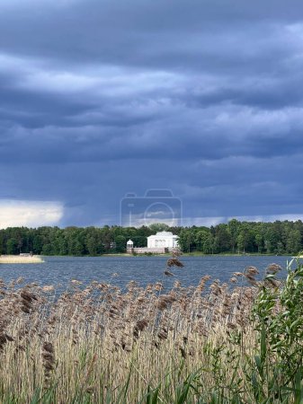 Photo for Uzutrakio palace and park in Lithuania. High quality photo - Royalty Free Image