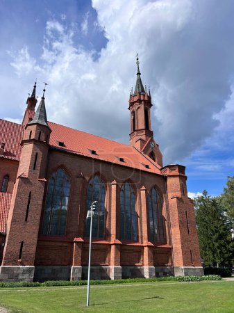 Photo for Druskininkai, Lithuania: Catholic church in Druskininkai, Lithuania. High quality photo - Royalty Free Image
