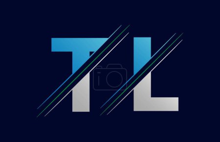 TL Letter Logo Template Illustration Design.