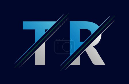 TR Brief Logo Vorlage Illustration Design.