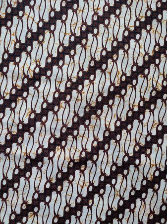 The patterns on traditional Batik cloth provide a visual and philosophical look