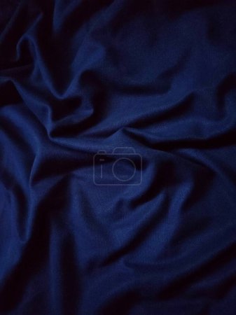 Blue fabric background pattern texture
