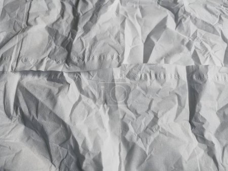 Photo for Wrinkled tissue texture and background - Royalty Free Image