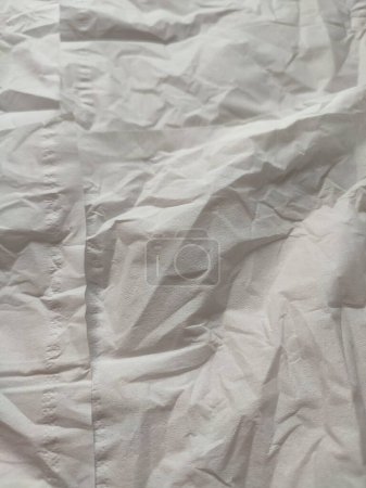 Photo for Wrinkled tissue texture and background - Royalty Free Image