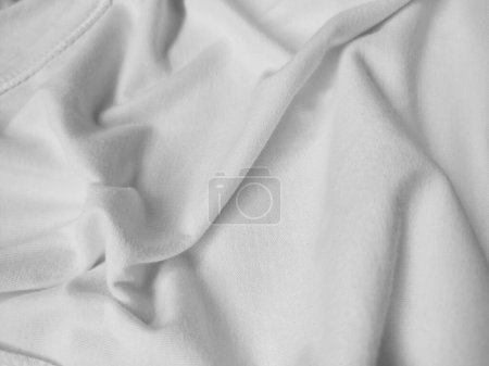 Weißes Leinen Canvas Stoff Hintergrund Bio Öko Textil Weißer Stoff Textur