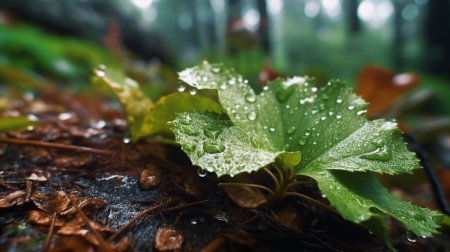 Téléchargez les photos : Beauté de la forêt ataturk kent par un jour de pluie. Collection Nature. - en image libre de droit