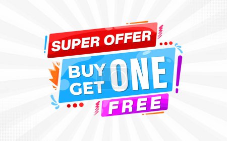 Sale design banner templates posters special weekend buy this 1 get 1 free vector illustration store label communication poster