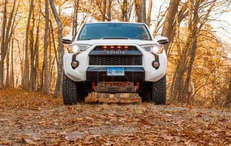 Photo for Toyota 4Runner TRD Pro SUV off road on dirt trail - Royalty Free Image