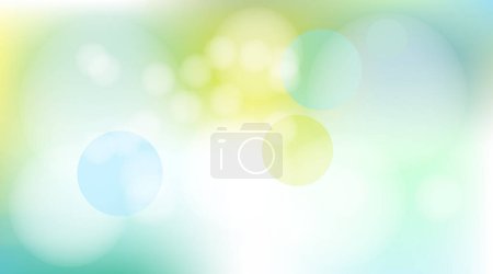 Illustration for Modern abstract colorful blur circular bokeh light background - Royalty Free Image