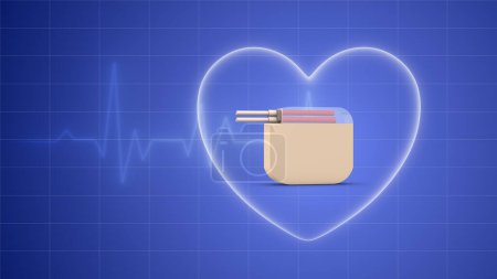A pacemaker that produces cardiac waves