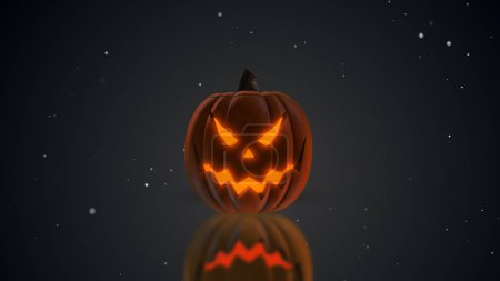 Jack-o-lantern background for Halloween pumpkin