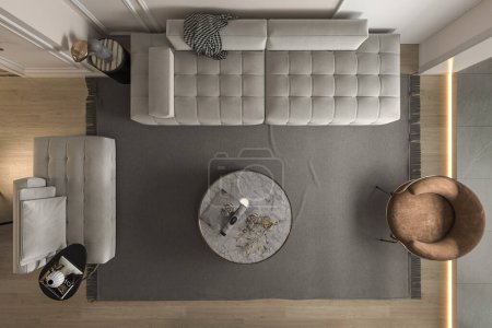 Comfort Meets Functionality Optimizing Furniture Arrangement in the Living Room