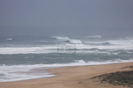 Photo for Big waves on the beach - Royalty Free Image