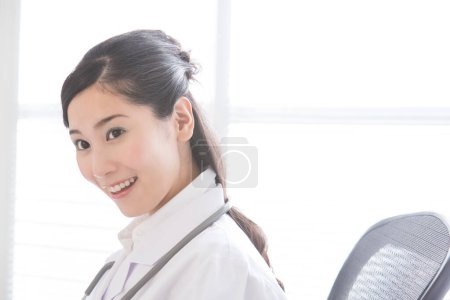 Photo for Young asian doctor in hospital - Royalty Free Image