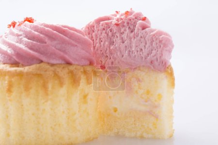 Photo for Close-up shot of delicious sweet pastry for background - Royalty Free Image