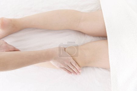 Photo for Woman at spa on massage session - Royalty Free Image