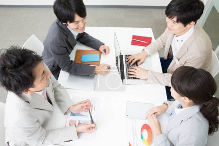 Photo for Business team working at meeting - Royalty Free Image