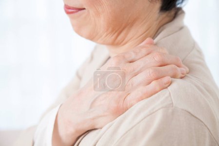 Photo for Senior woman suffering from pain - Royalty Free Image